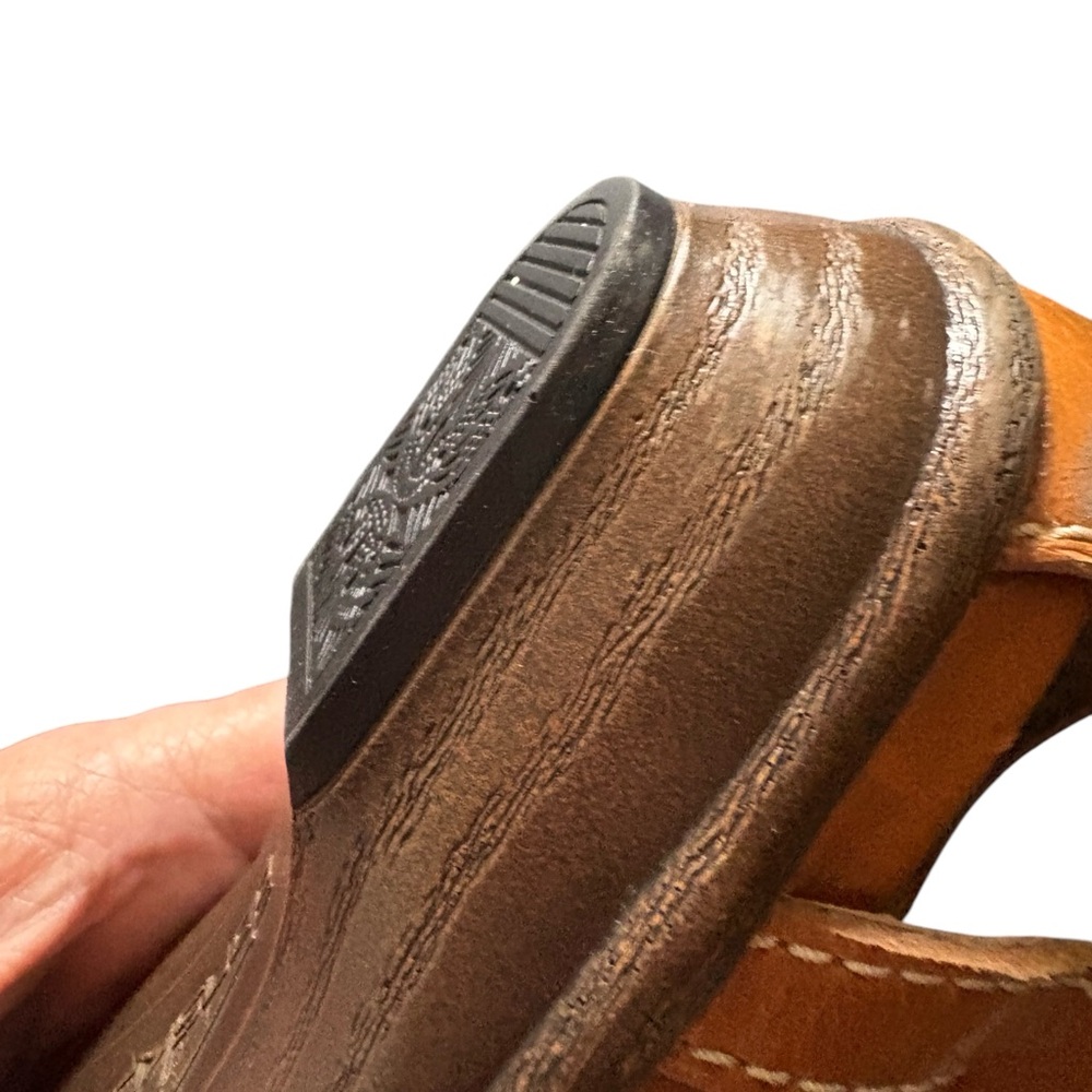 Dansko Calliope flat sandals strappy leather buckle closure 36/6 - Picture 7 of 8